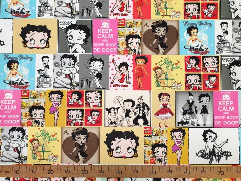 Betty Boop Fabric