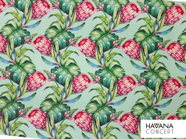 Floral African Protea Fabric