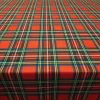 Red Plaid Fabric by the Yard