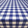 Blue White Gingham Fabric by the Yard