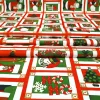 Christmas Fabric, Santa Claus, Snowman, Christmas Tree Fabric
