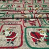 Santa Claus and Christmas Gifts Fabric by the Yard