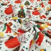 Little Red Christmas Kids Fabric