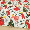 Little Red Christmas Kids Fabric