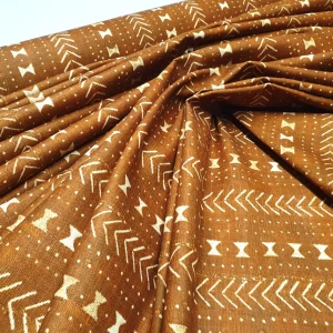 Bohemian Mudcloth Print Fabric