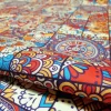 Ethnic Mandala Flowers Fabric