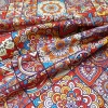 Ethnic Mandala Flowers Fabric