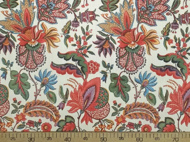 Vintage Polish Floral Fabric