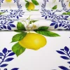Floral Majolica Lemon Fabric