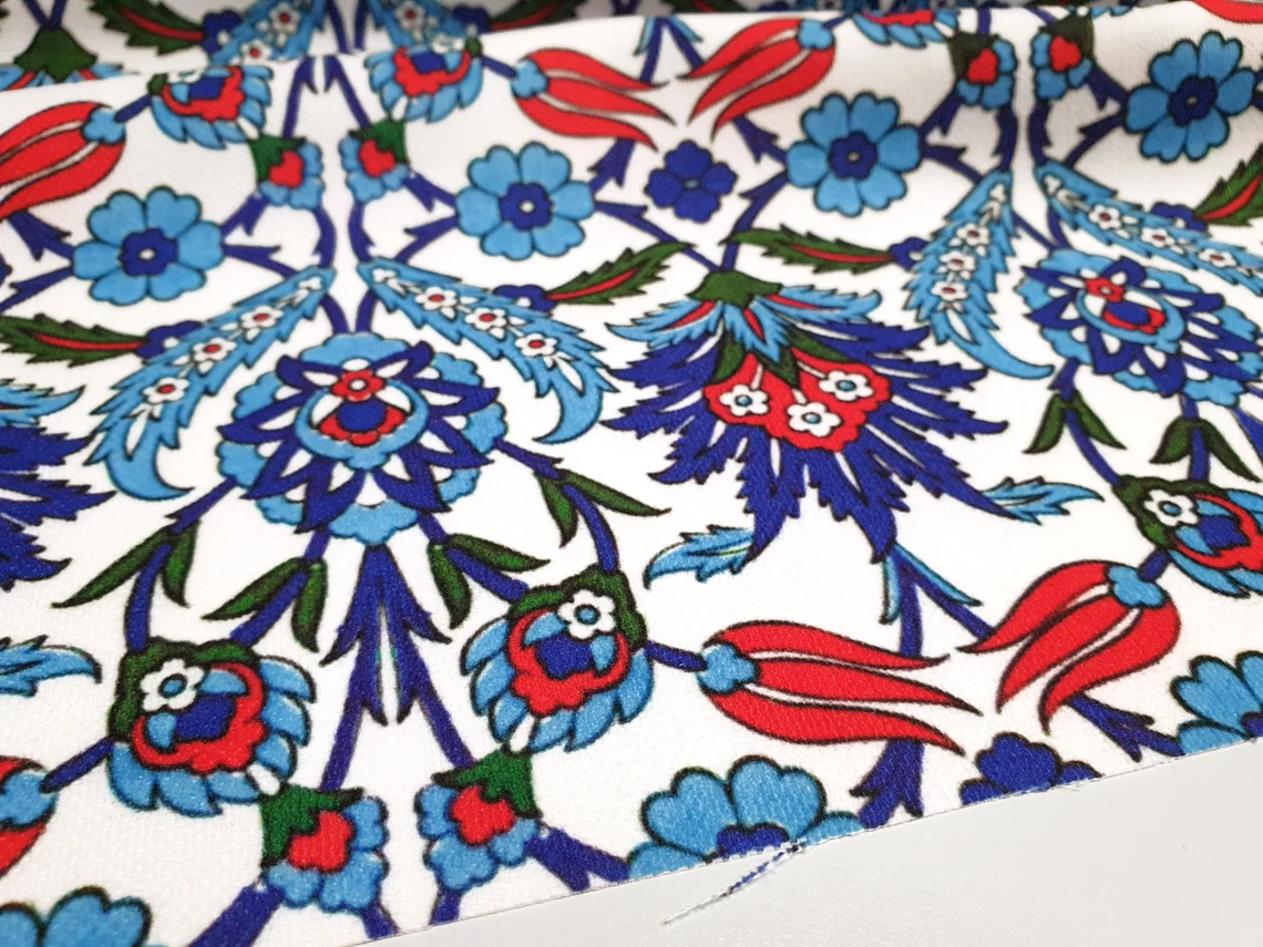 Turkish Tulip Tile Fabric