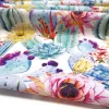 Floral Cactus Print Upholstery Fabric by the Yard