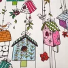 Birds and Bird Houses Fabric by the Yard