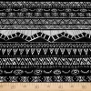 Black Aztec Navajo Fabric