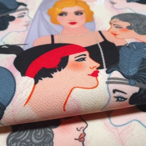 Alternative view of Vintage Classic Retro Ladies Fabric