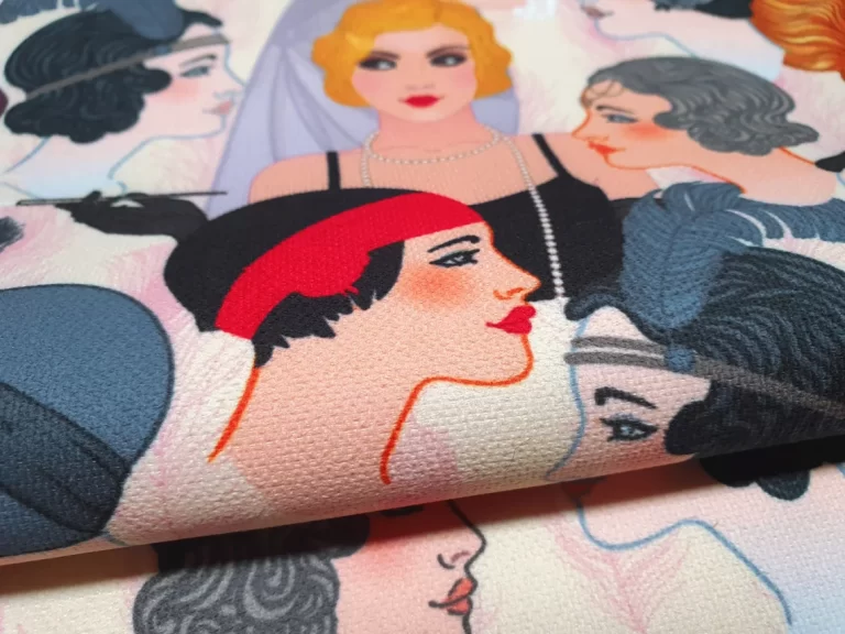 Alternative view of Vintage Classic Retro Ladies Fabric