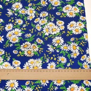 Daisy Flowers Upholstery Fabric by the Yard