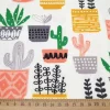 Cactus Cacti in Pots Fabric