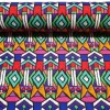 Boho Tribal Aztec Fabric - Colorful Ornamental