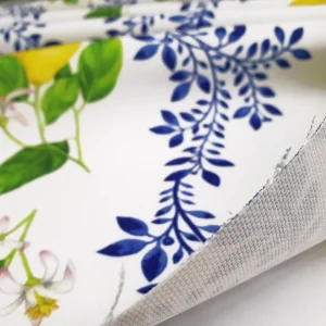 Floral Majolica Lemon Fabric