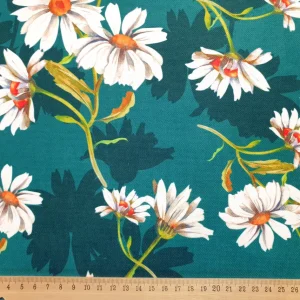 Daisy Flowers Fabric