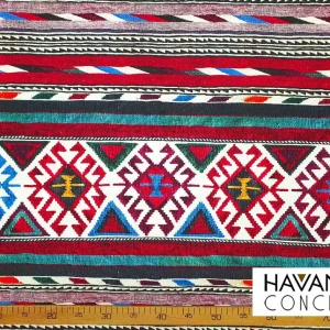 Turkish Rug Kilim Print Fabric