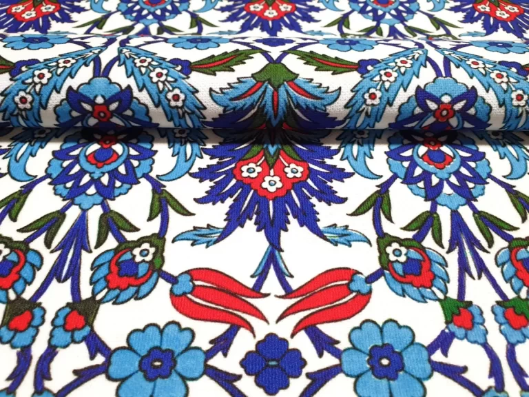 Turkish Tulip Tile Fabric