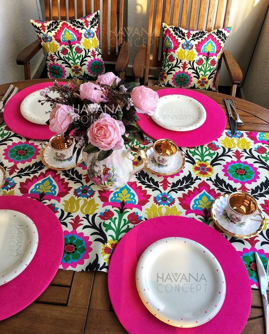 Santa Maria Desert Flower Fabric