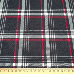 Anthracite Plaid Fabric