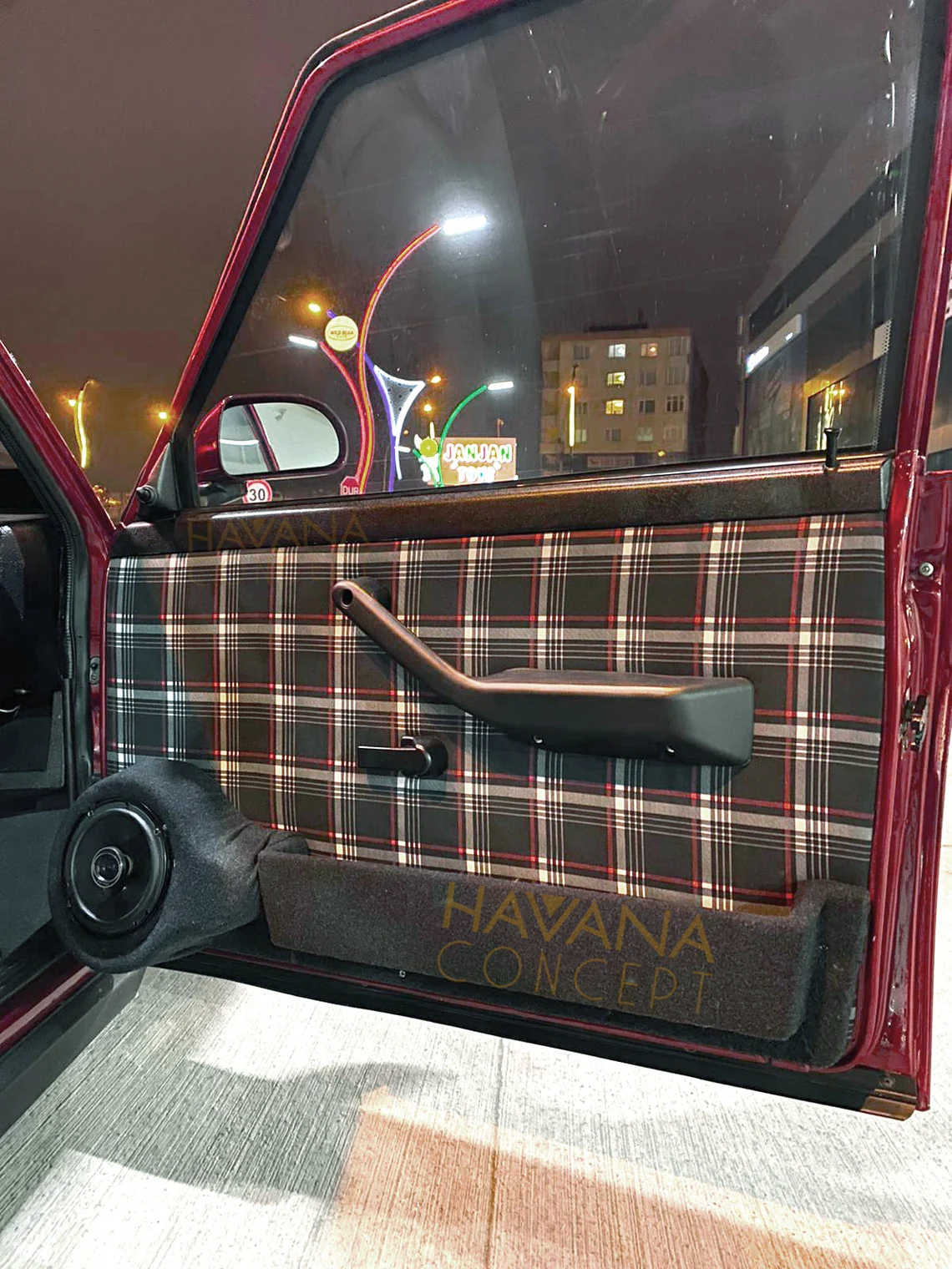 Anthracite Plaid Fabric