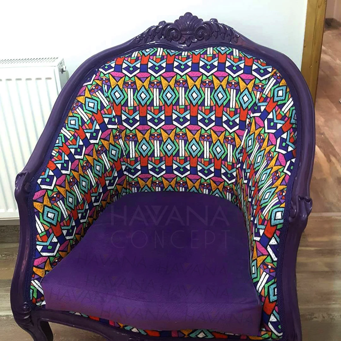 Boho Tribal Aztec Fabric - Colorful Ornamental