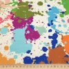 Rainbow Splatter Fabric