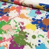 Bohemian Rainbow Splatter Fabric by the Yard