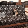 Pack of Cats Fabric - Black and White Kittens