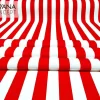 Red Striped Fabric