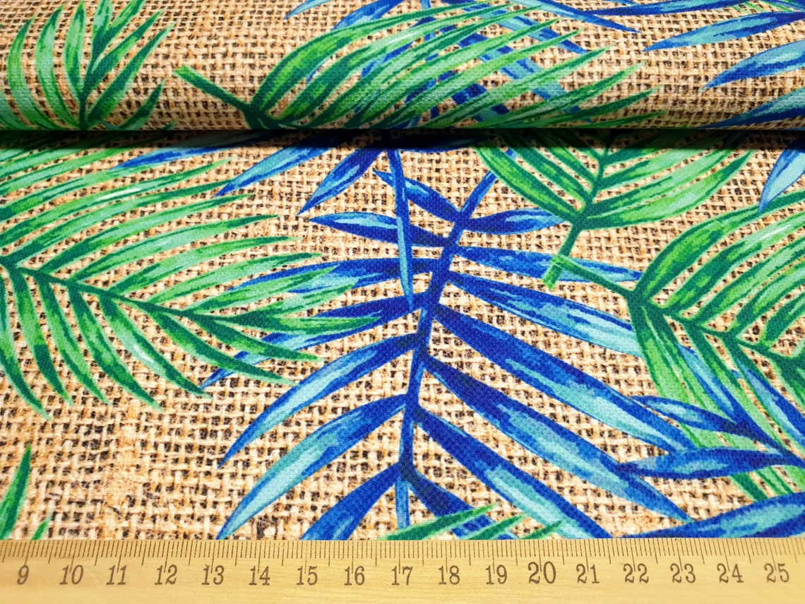 Palm Leaf Upholstery Fabric