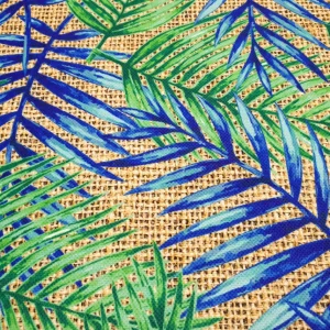 Palm Leaf Upholstery Fabric