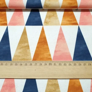 Scandinavian Triangles Fabric by the Yard
