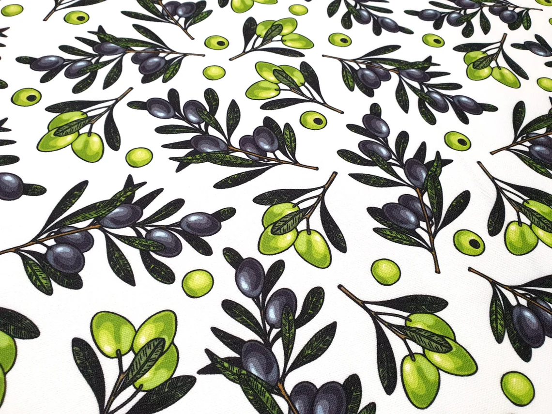 Olive Branch Fabric by the Yard
