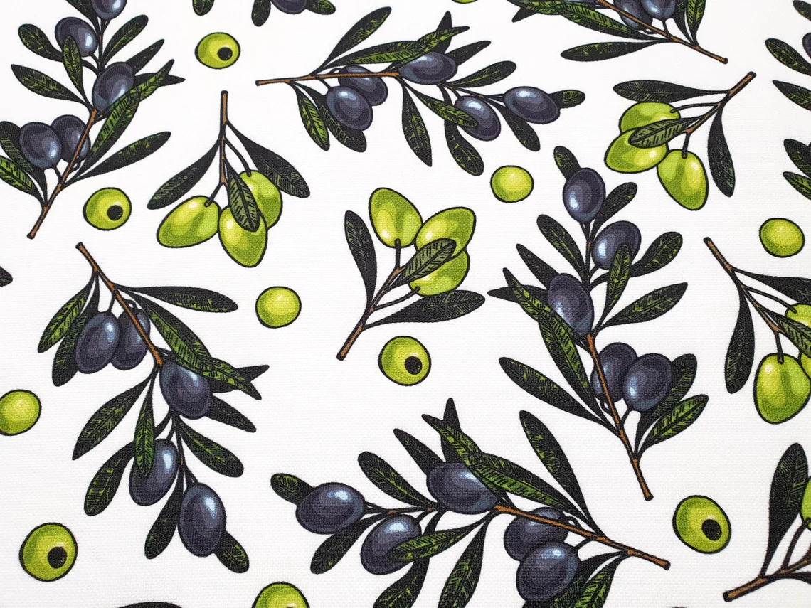 Olive Branch Fabric by the Yard