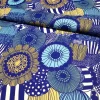 Scandinavian Flowers Print Fabric