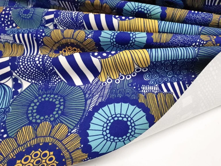 Scandinavian Flowers Print Fabric
