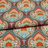 Oriental Damask Print Fabric