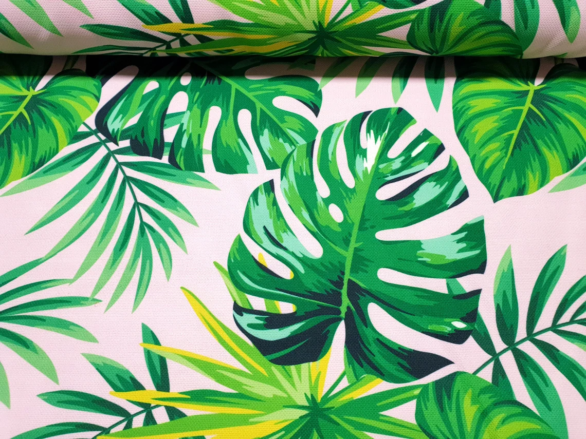 Tropical Leaves Fabric