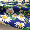 Daisy Flowers Upholstery Fabric by the Yard