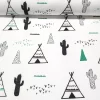 Teepee and Cactus Fabrics