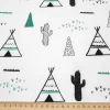 Teepee and Cactus Fabrics