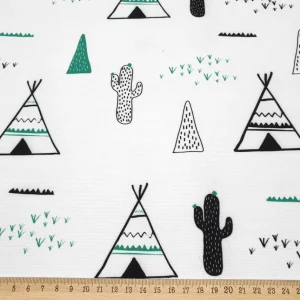 Teepee and Cactus Fabrics