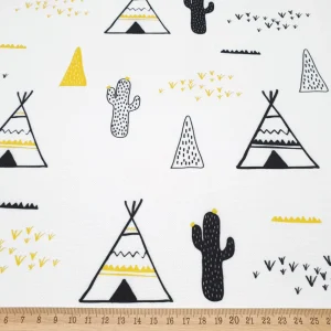 Teepee and Cactus Fabrics