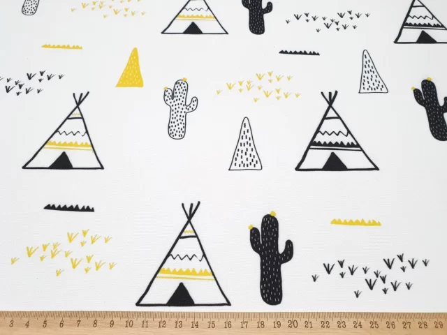 Teepee and Cactus Fabrics