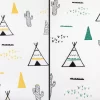 Teepee and Cactus Fabrics